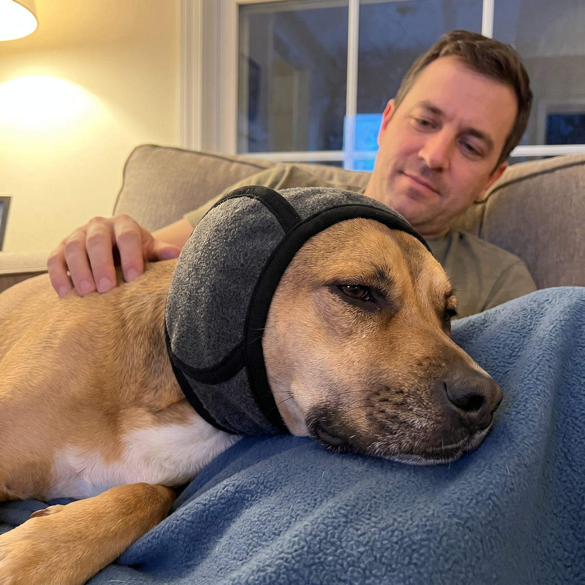 Protector antirruido para perros ansiosos